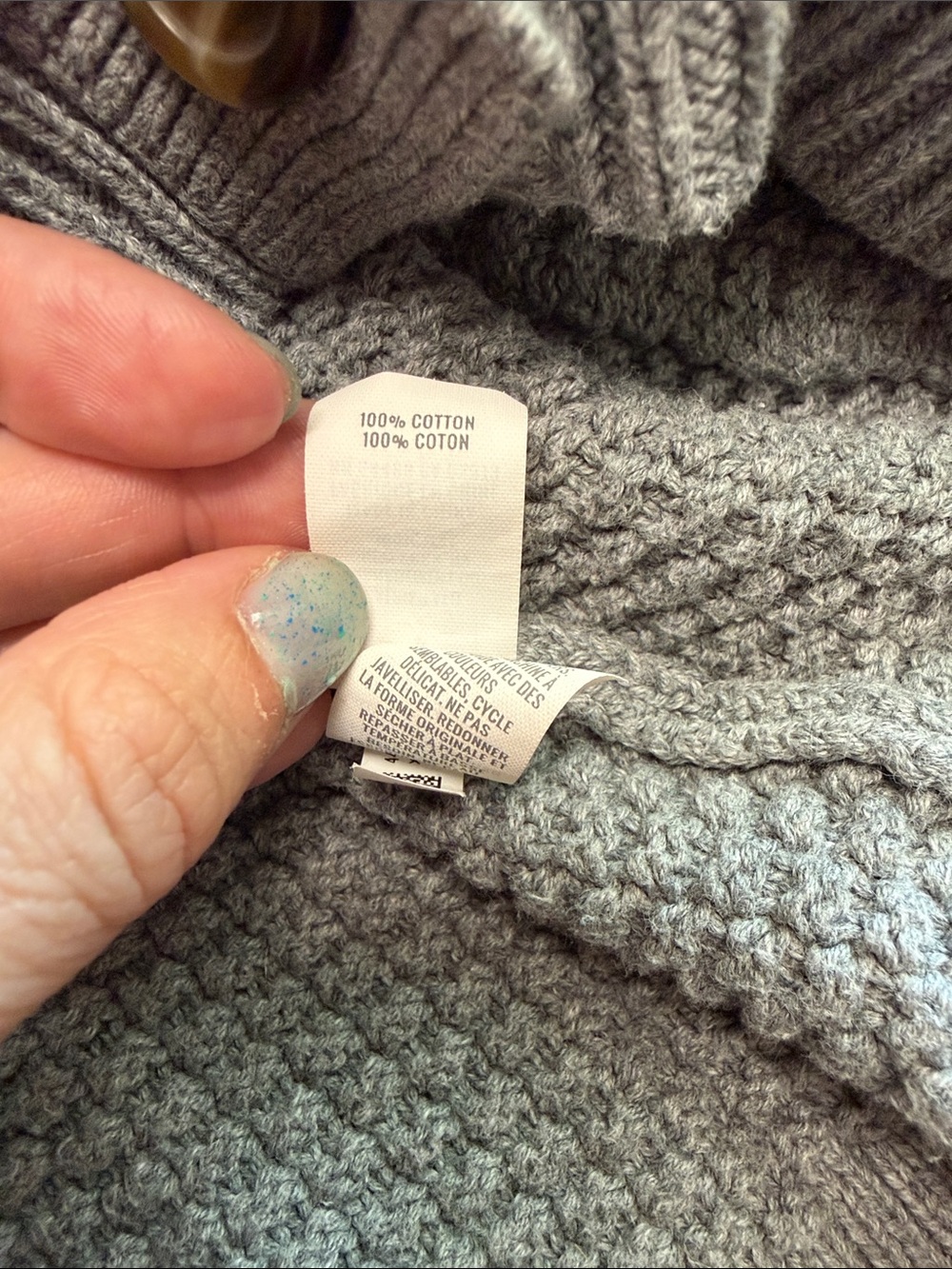 Aerie Grey Cardigan Small - Picture 7 of 7